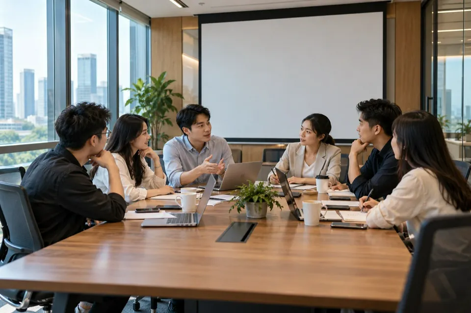 云杉12人会议室